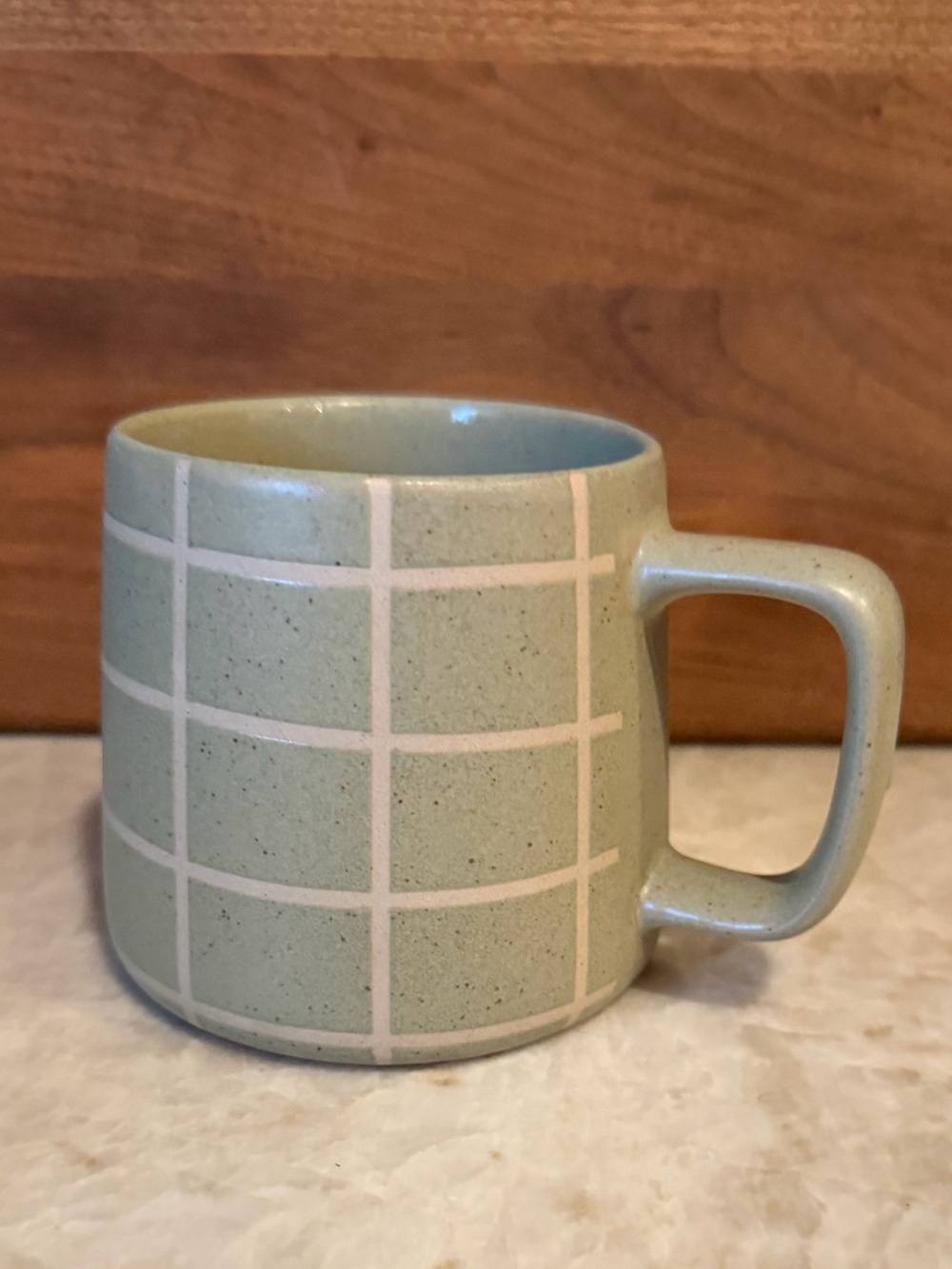 Hearth & Hand stoneware mug green